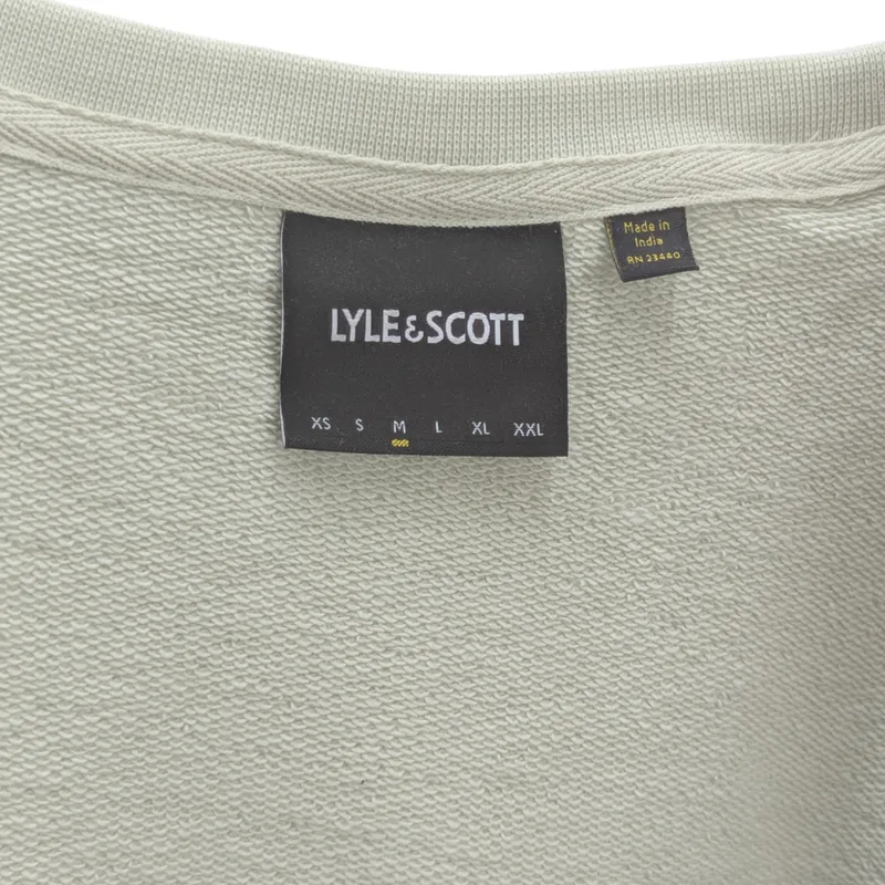lyle & scott mens sweatshirt pullover plain jumper6