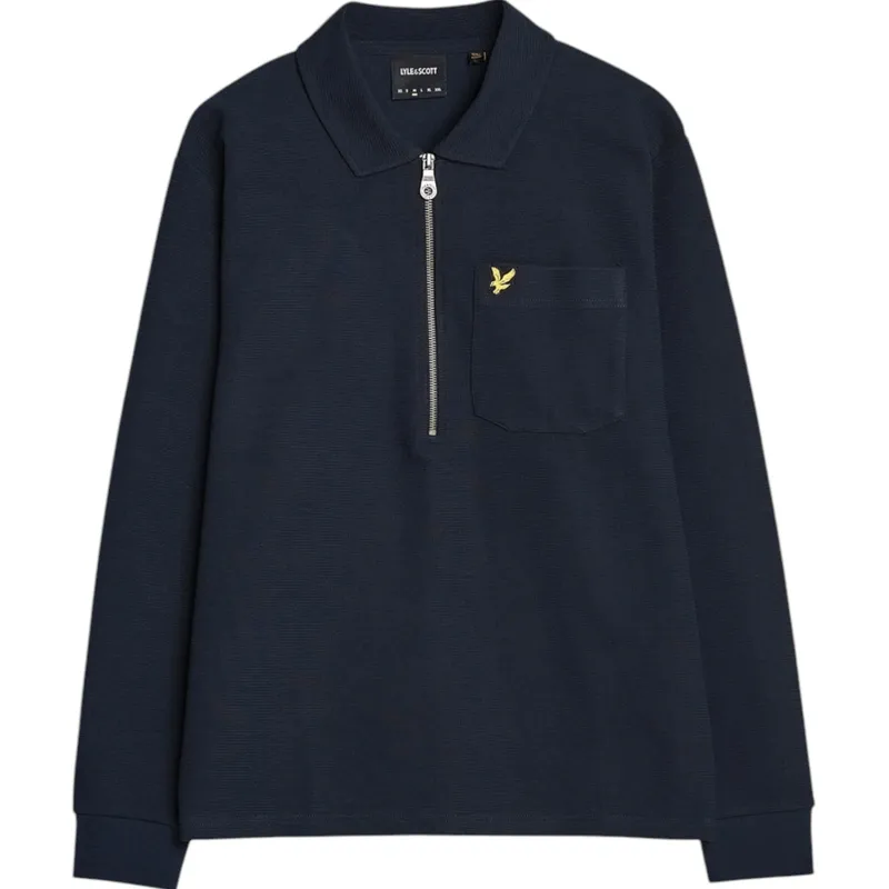 lyle & scott mens sweatshirt quarter zip mens jumpers1