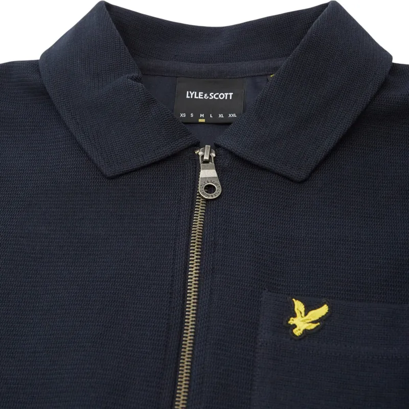 lyle & scott mens sweatshirt quarter zip mens jumpers5