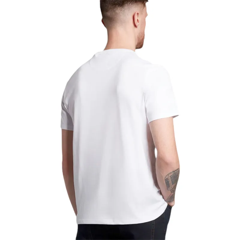 lyle & scott mens t shirts pocket logo crew neck top2