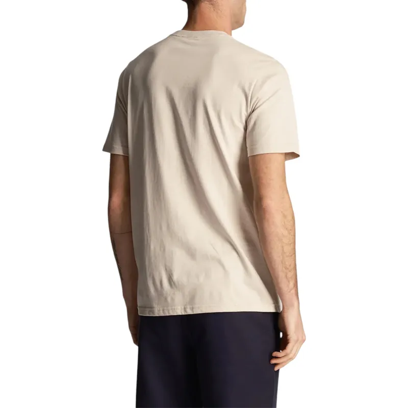 lyle & scott mens tonal eagle logo t-shirt cove summer new cotton tee0