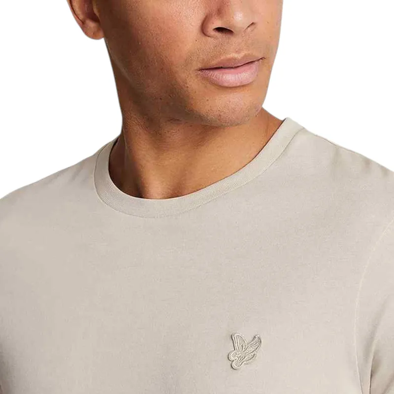 lyle & scott mens tonal eagle logo t-shirt cove summer new cotton tee4