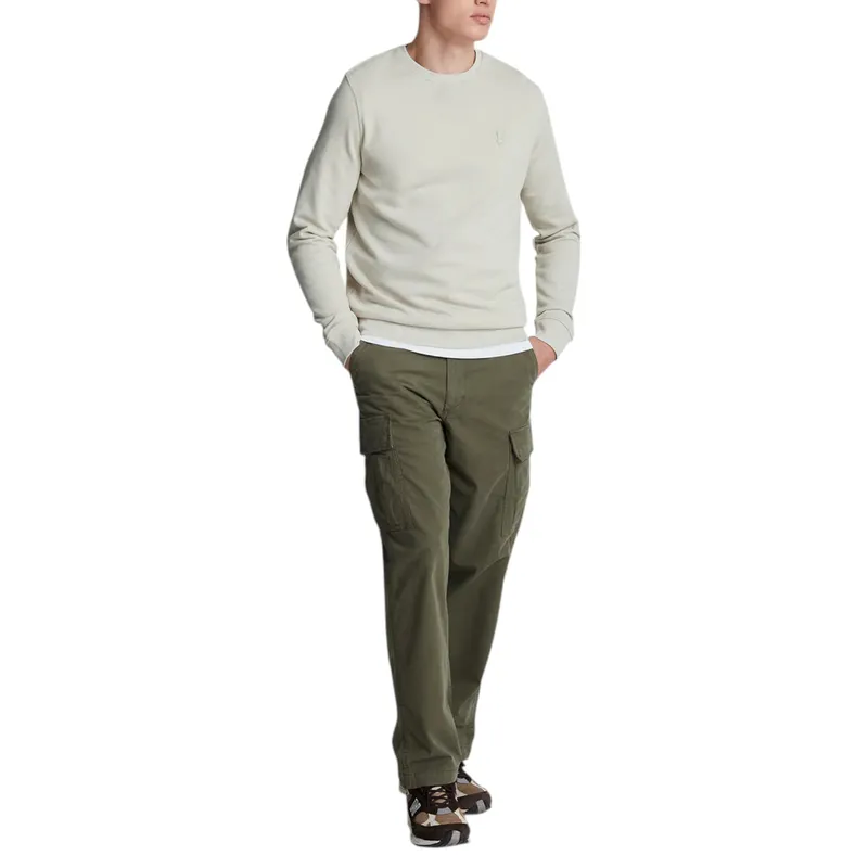 lyle & scott tonal eagle mens knitted jumper sweatshirt cove0