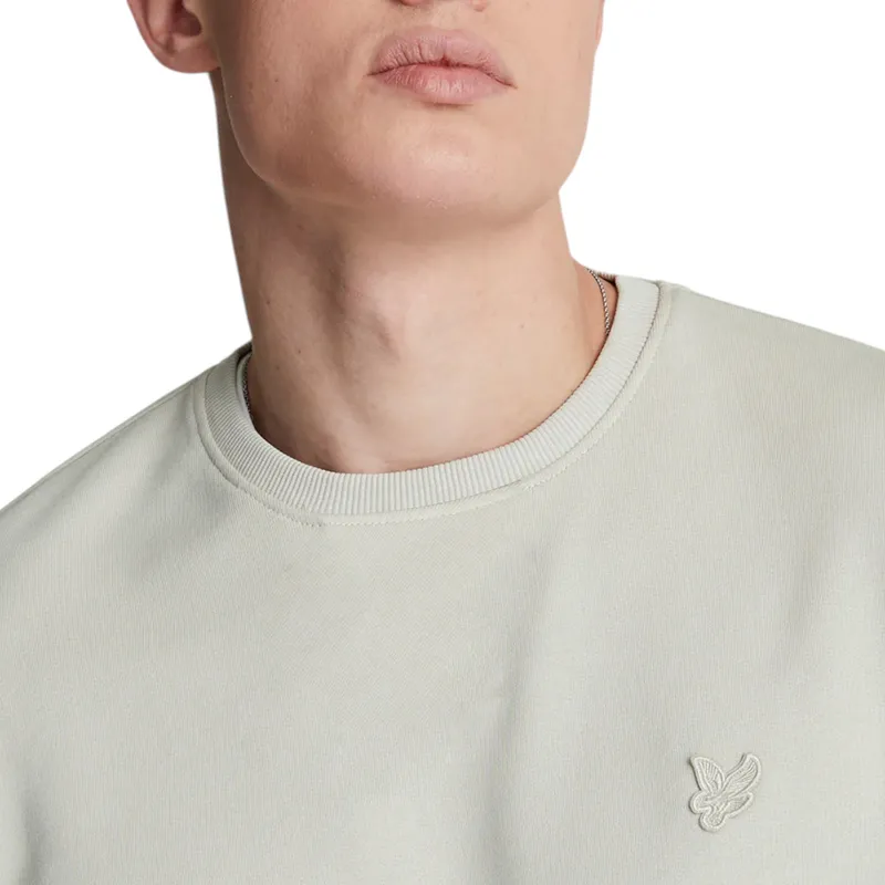lyle & scott tonal eagle mens knitted jumper sweatshirt cove1