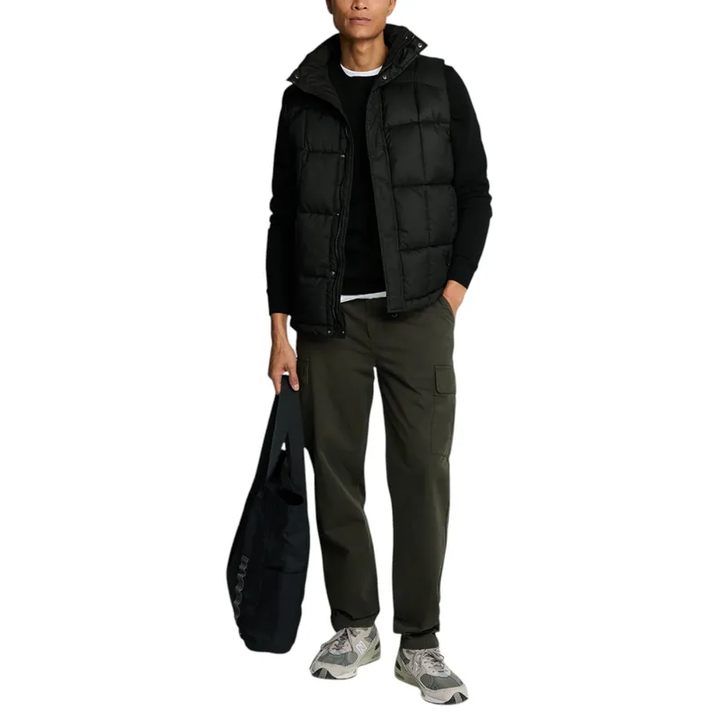 lyle & scott tonal eagle mens knitted jumper sweatshirt jet black0