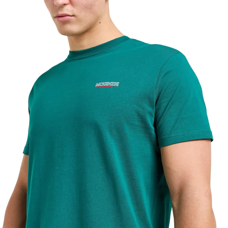 mckenzie mens essential t shirts teal green2
