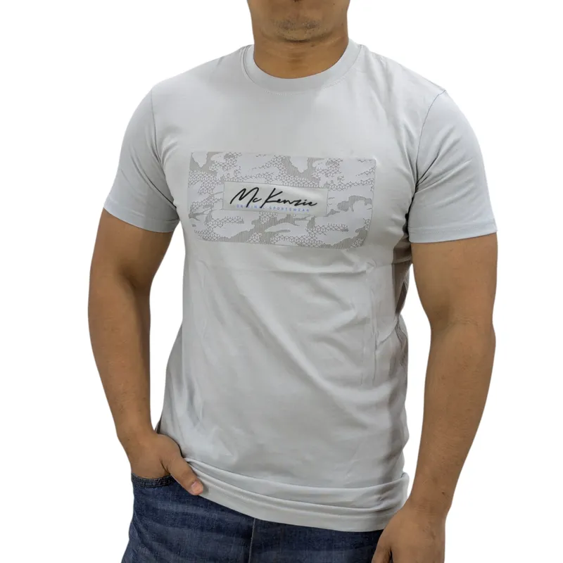 mckenzie mens graphic t shirts crew neck short sleeve cotton summer t shirt new0