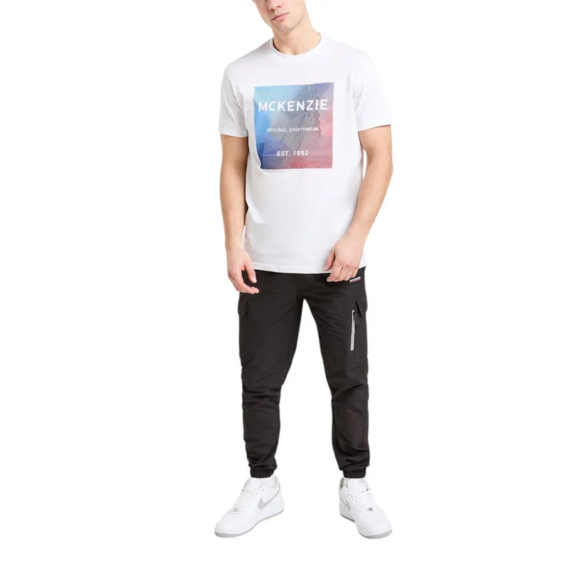 mckenzie mens graphic t shirts logo crew neck half sleeve2