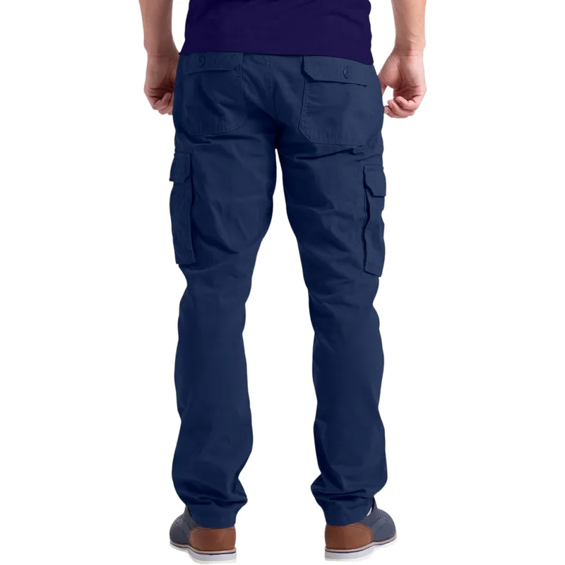 mens cargo combat pants work trousers bottom outwear navy0