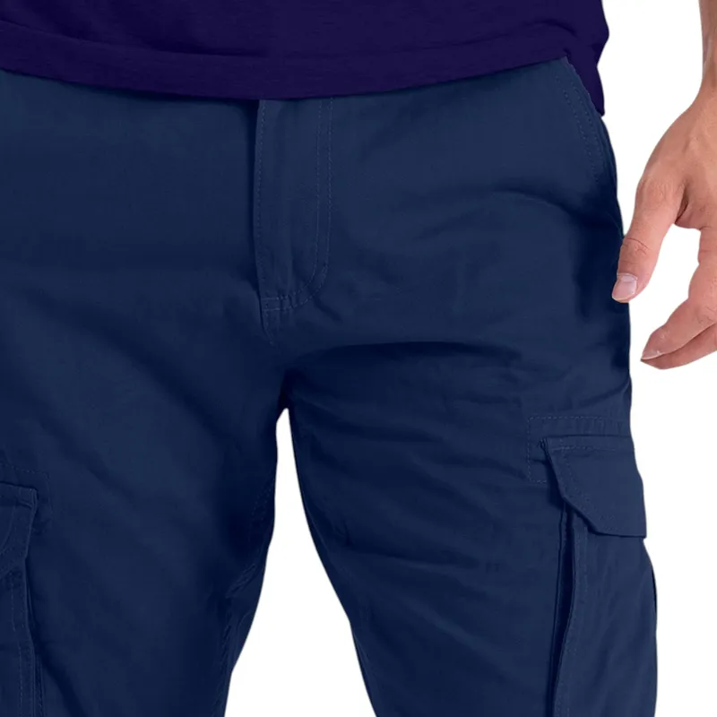mens cargo combat pants work trousers bottom outwear navy2