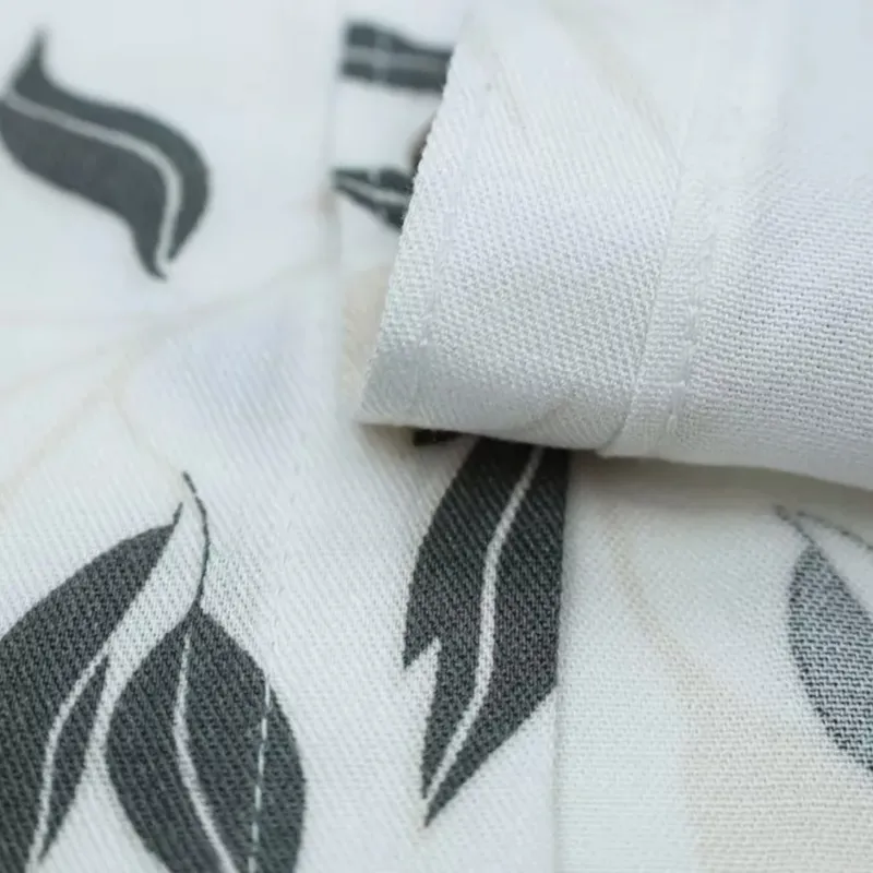 mens hawaiian summer casual viscose floral shirts white leaves1
