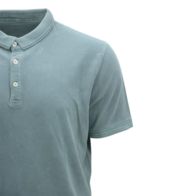 mens polo shirts uk plain cotton stretch summer tee2