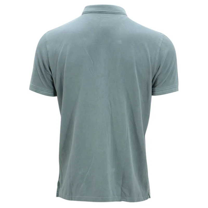mens polo shirts uk plain cotton stretch summer tee3