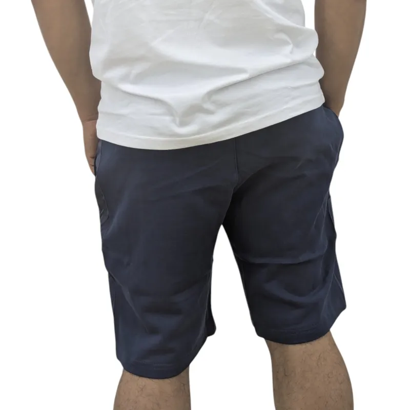 mens summer shorts casual cotton summer half pants navy0