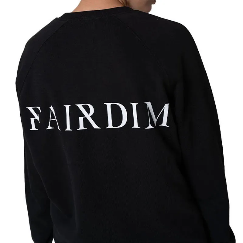 mens sweatshirts long sleeve plain crew neck warm casual black2