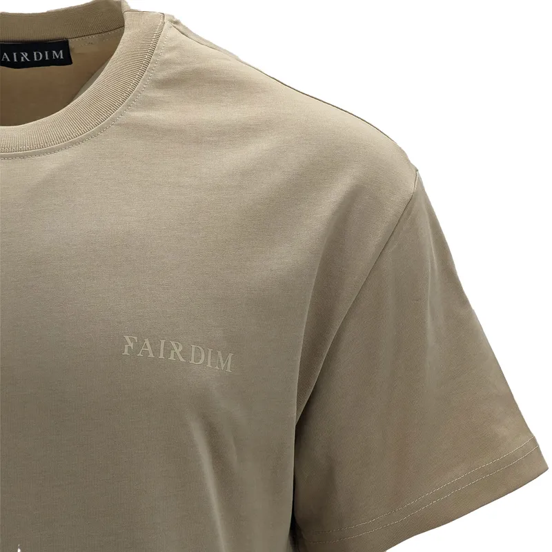 mens t shirt short sleeve basic summer tee plain crew neck casual sand2