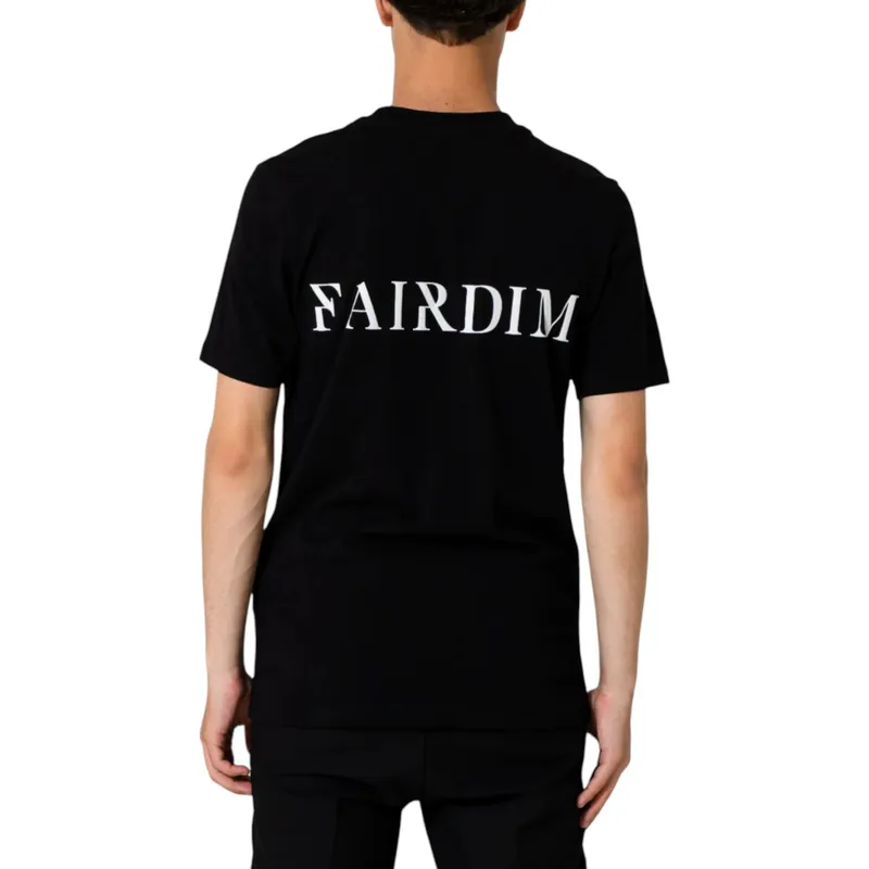 mens t shirts crew neck basic logo cotton short sleeve casual black1