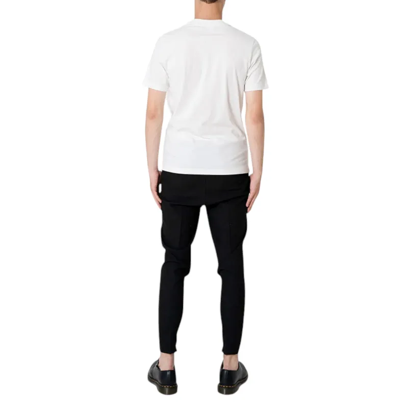 mens t shirts printed graphic short sleeves crew neck casual white1