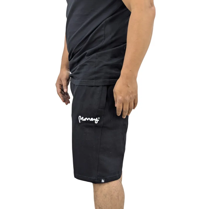 money clothing mens back shorts casual cotton stretch summer half pants1