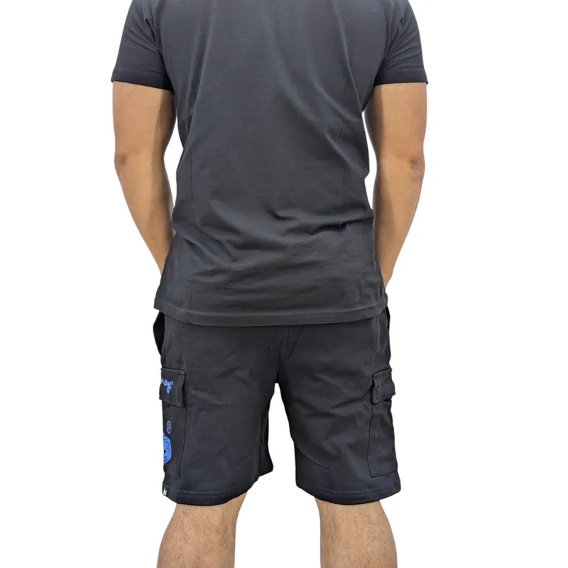 money clothing mens cargo shorts beach wear casual cotton summer half pants0