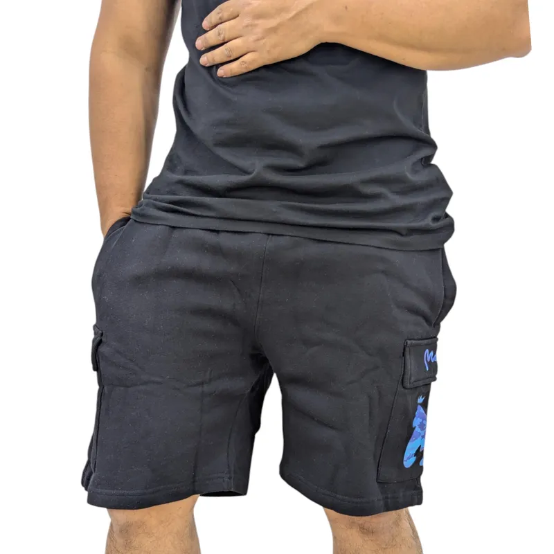 money clothing mens cargo shorts beach wear casual cotton summer half pants4