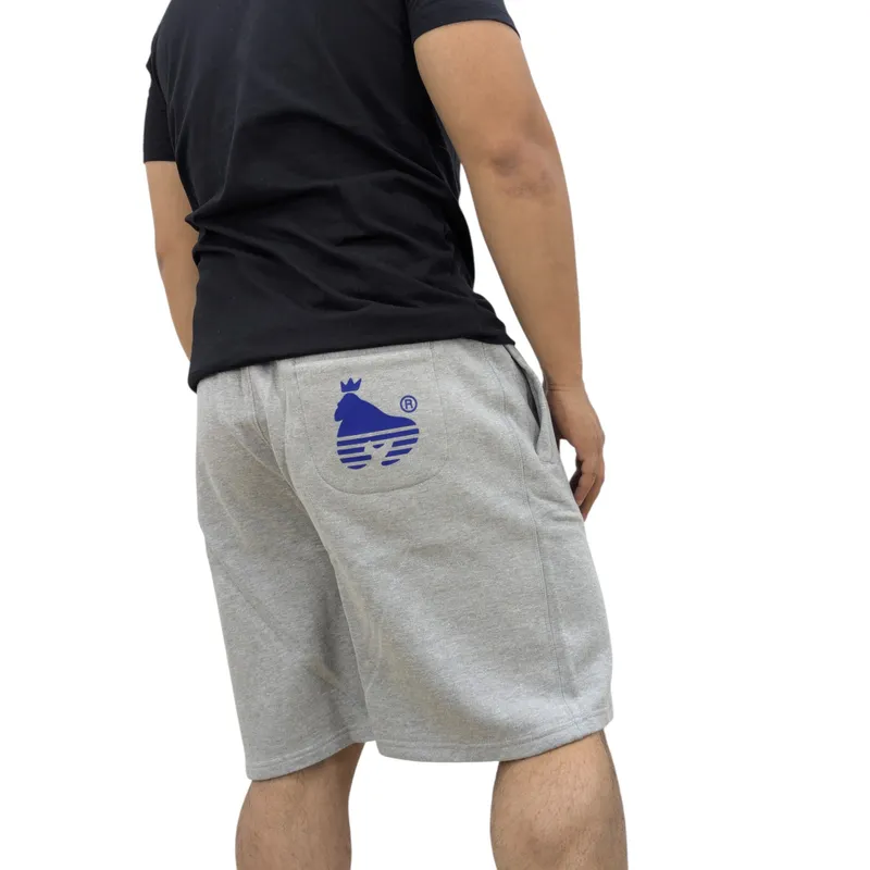 money clothing mens grey shorts casual cotton stretch summer shorts1