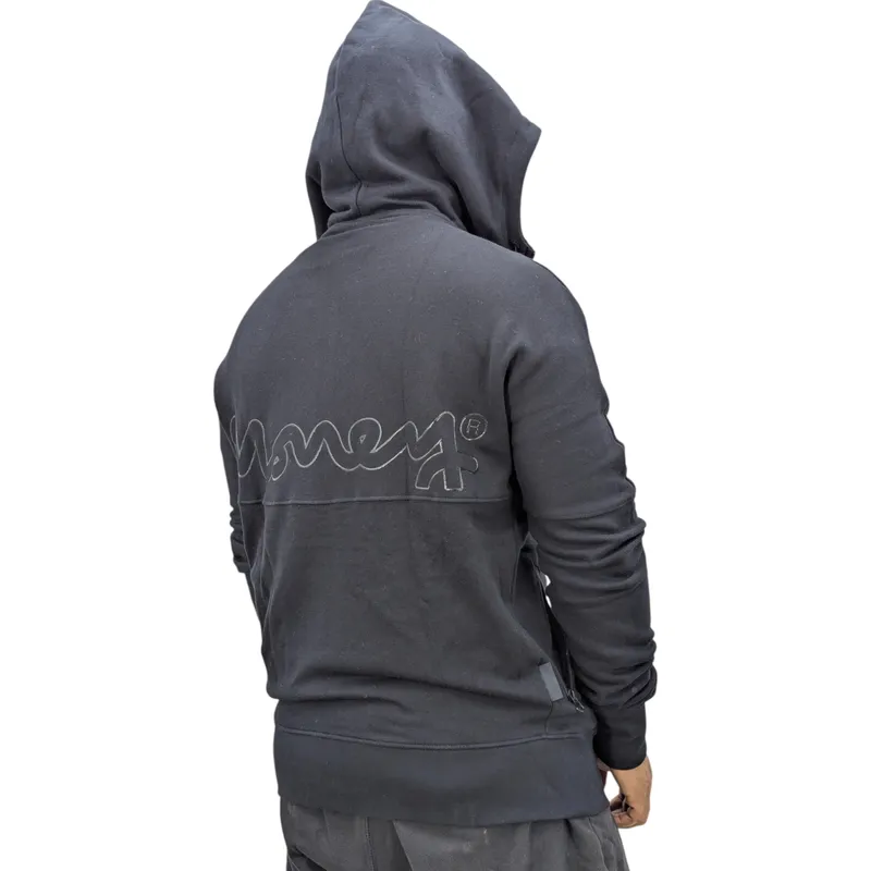 money clothing mens hoodie printed high tie up neck2