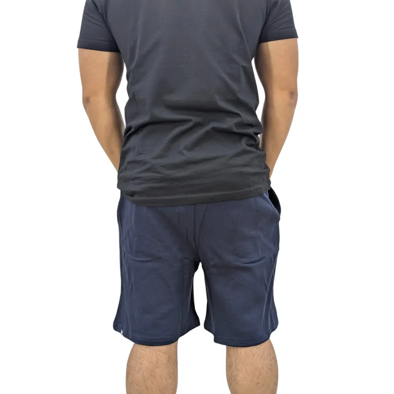 money clothing mens navy shorts casual cotton stretch summer half pants0