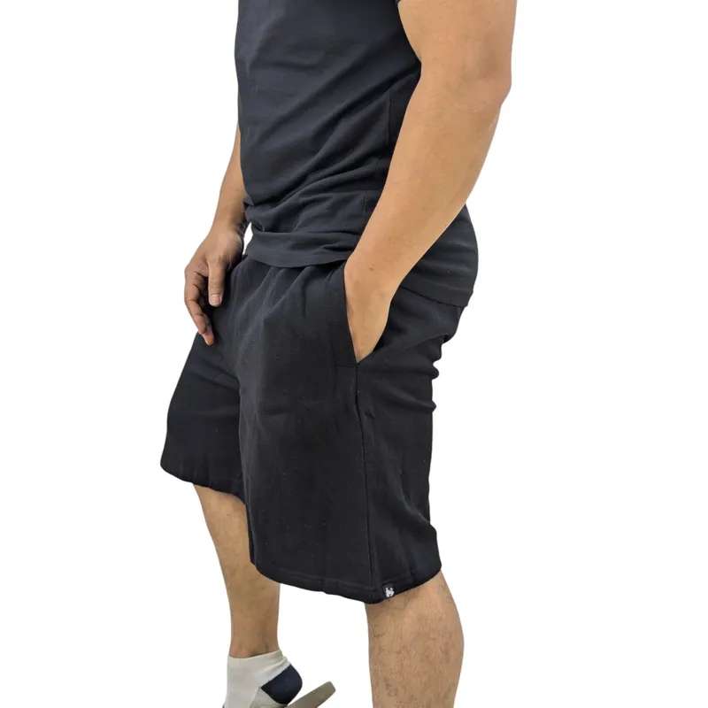 money clothing mens plain navy shorts casual cotton stretch summer shorts2