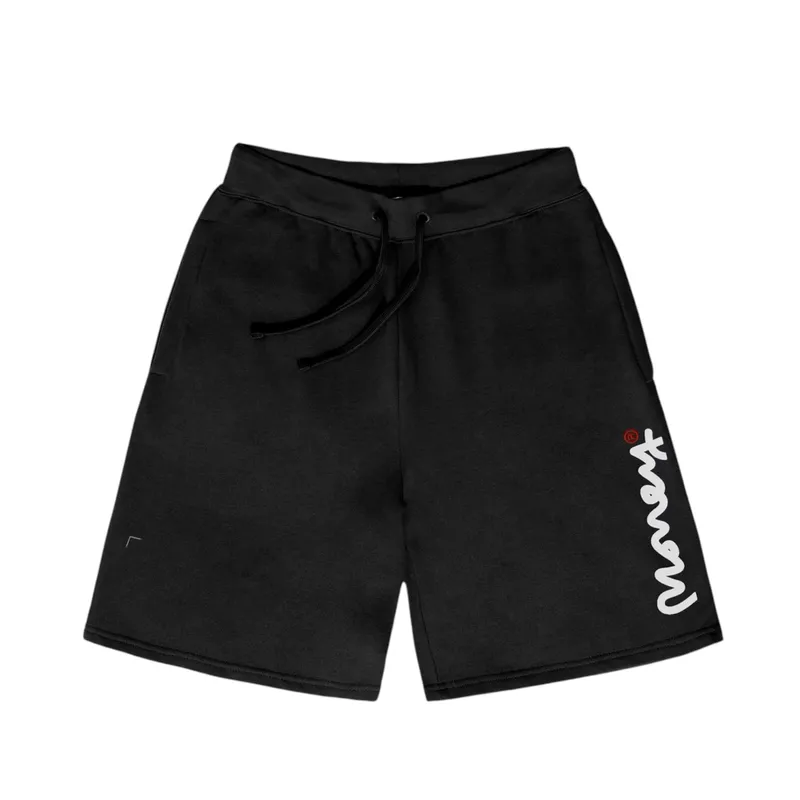 money clothing mens shorts beach wear summer half pant black2