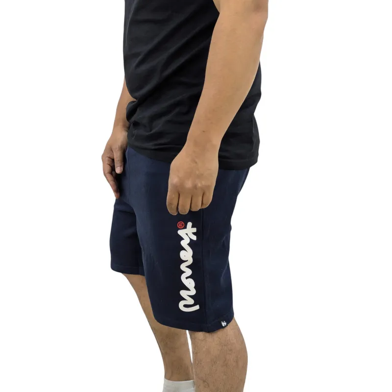 money clothing mens shorts beach wear summer half pant navy2