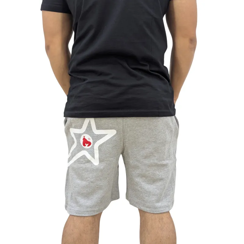 money clothing mens shorts sig star beach wear half pants grey0
