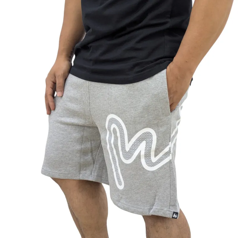money clothing mens shorts sig star beach wear half pants grey1
