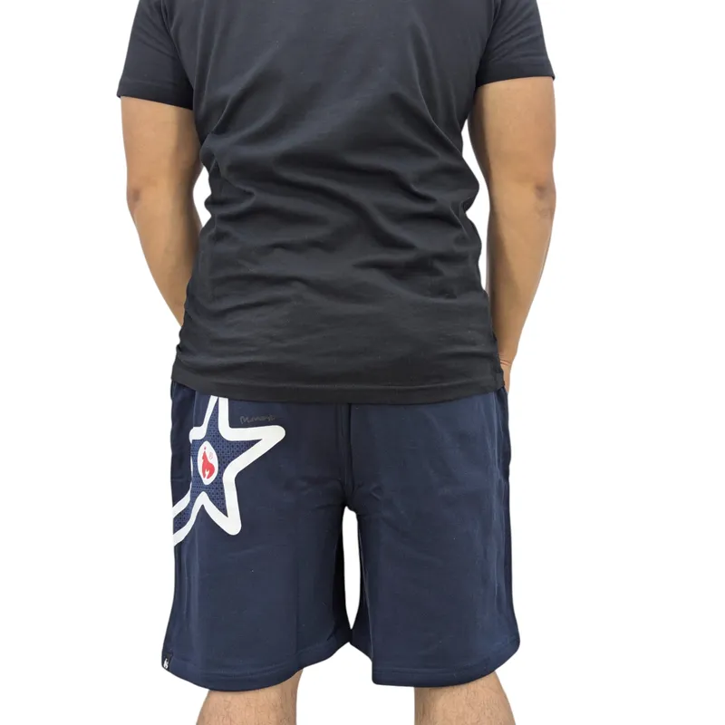 money clothing mens shorts sig star beach wear half pants navy0