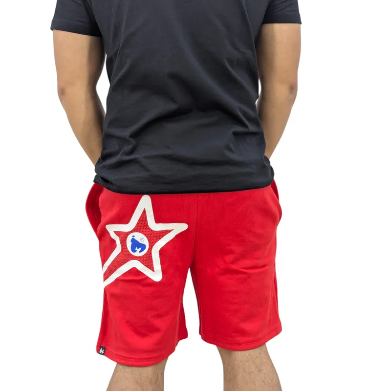 money clothing mens shorts sig star beach wear half pants red0