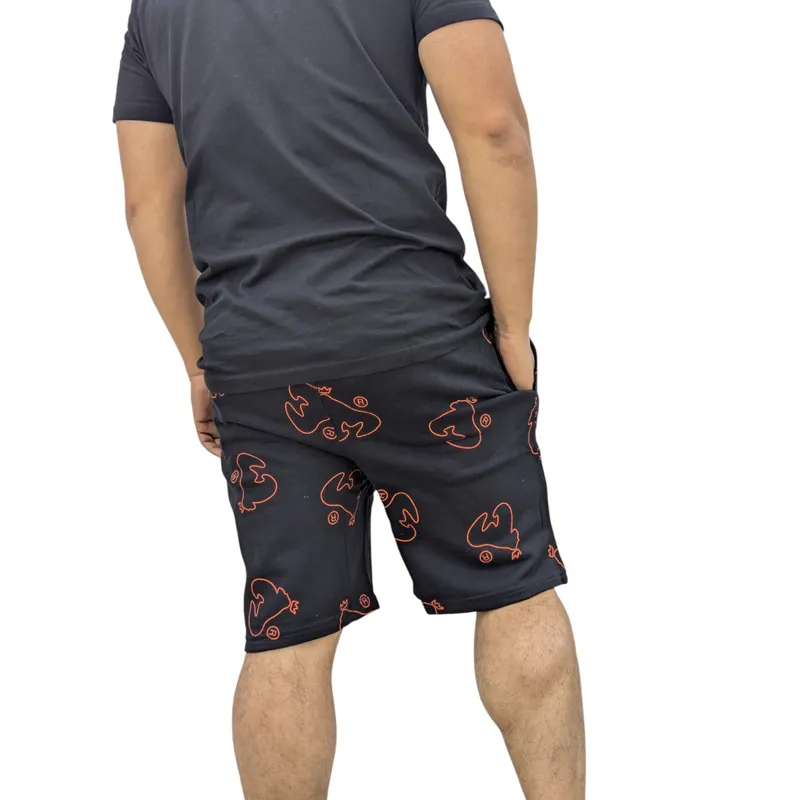 money mens summer shorts casual cotton half pants black0