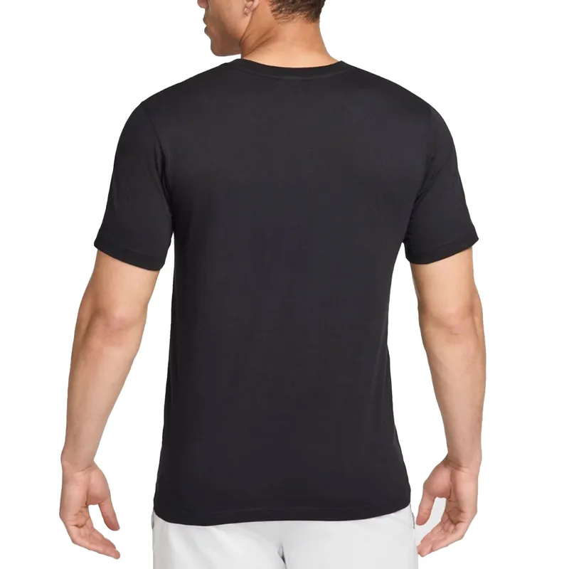 nike air max mens t shirts casual graphic tee black4