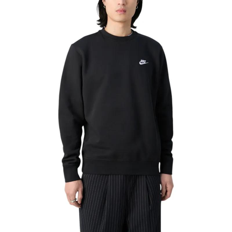 nike bv2662 men's sweatshirt club fleece sportswear black3
