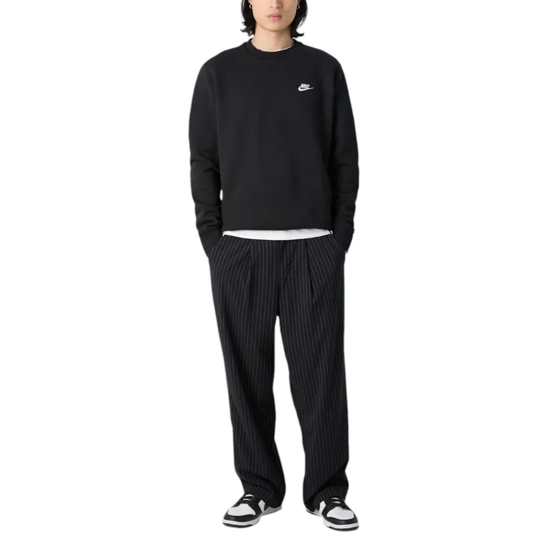 nike bv2662 men's sweatshirt club fleece sportswear black5