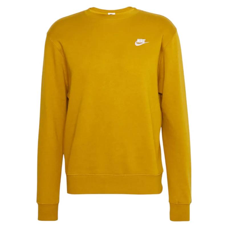 nike bv2662 men's sweatshirt club fleece sportswear bronze0