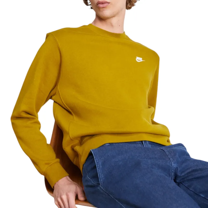 nike bv2662 men's sweatshirt club fleece sportswear bronze3