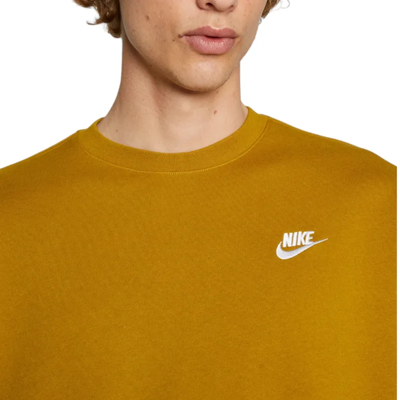 nike bv2662 men's sweatshirt club fleece sportswear bronze4