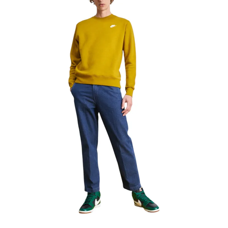 nike bv2662 men's sweatshirt club fleece sportswear bronze5