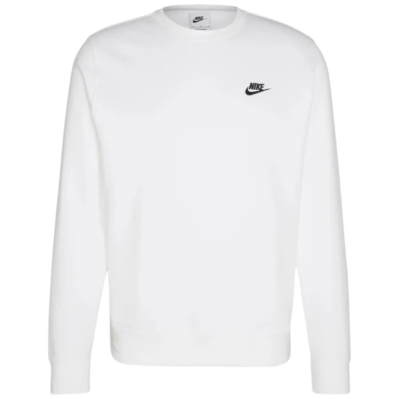 nike bv2662 men's sweatshirt club fleece sportswear white0