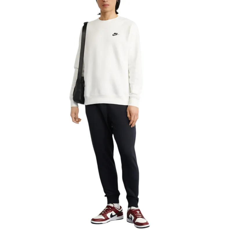 nike bv2662 men's sweatshirt club fleece sportswear white1