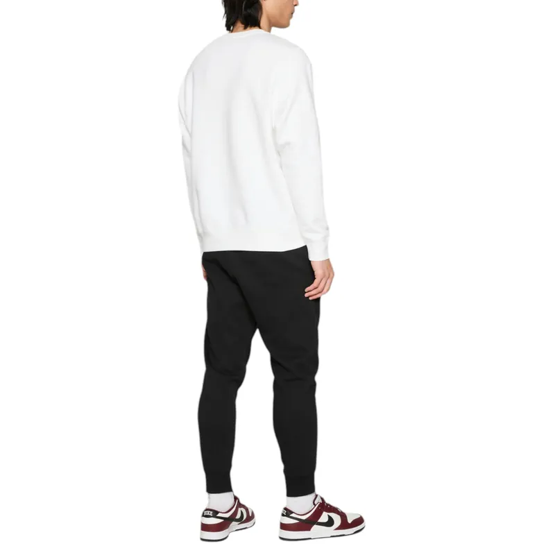 nike bv2662 men's sweatshirt club fleece sportswear white6
