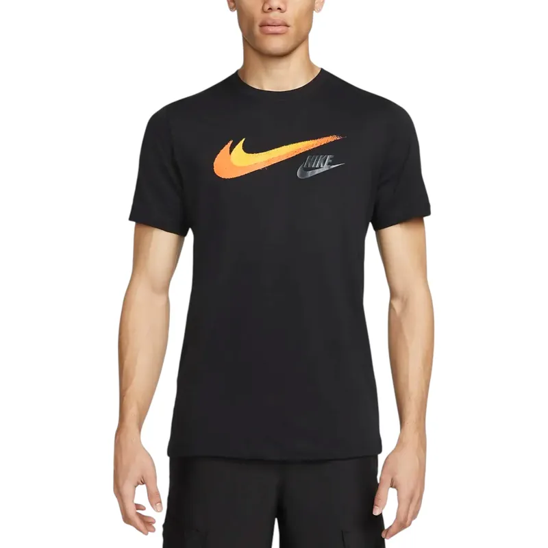 nike mens signature swoosh logo short sleeve t shirt1