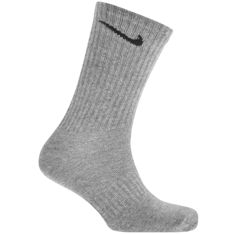 nike sx4508 mens crew socks everyday cushioned 3 pack dri-fit trainers socks7
