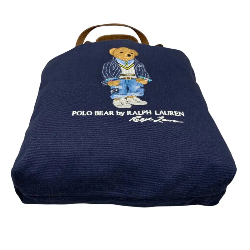 polo ralph lauren mens tote bag leather handle travel bag1
