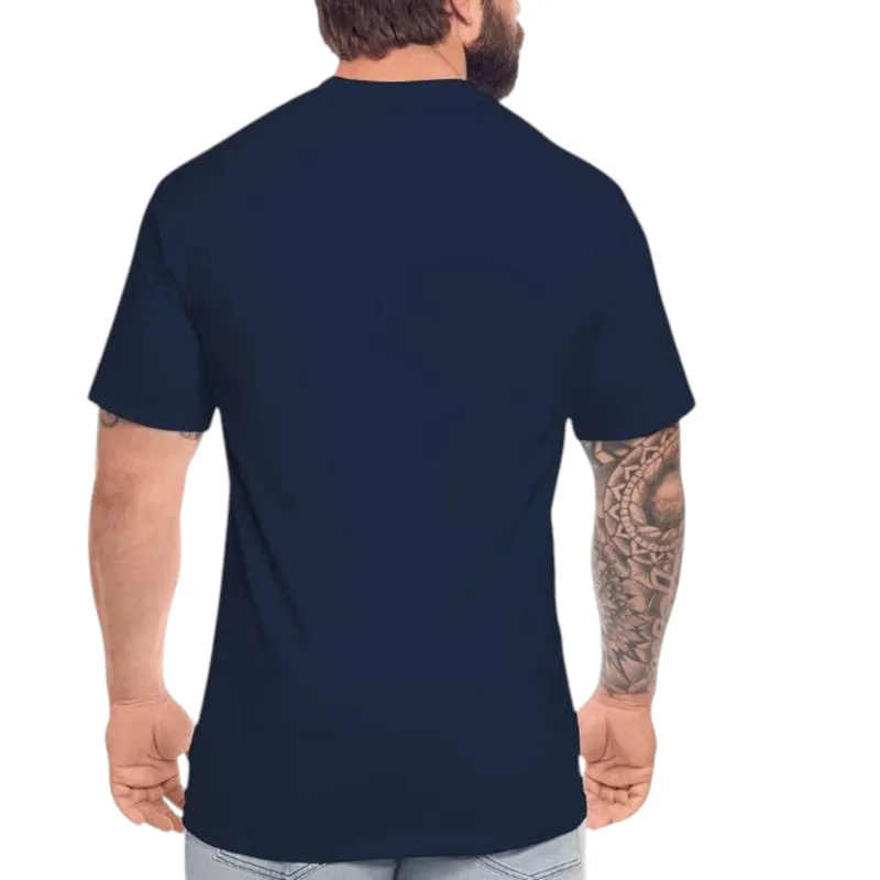 pull & bear mens t shirts trefoil short sleeve summer crew neck navy0